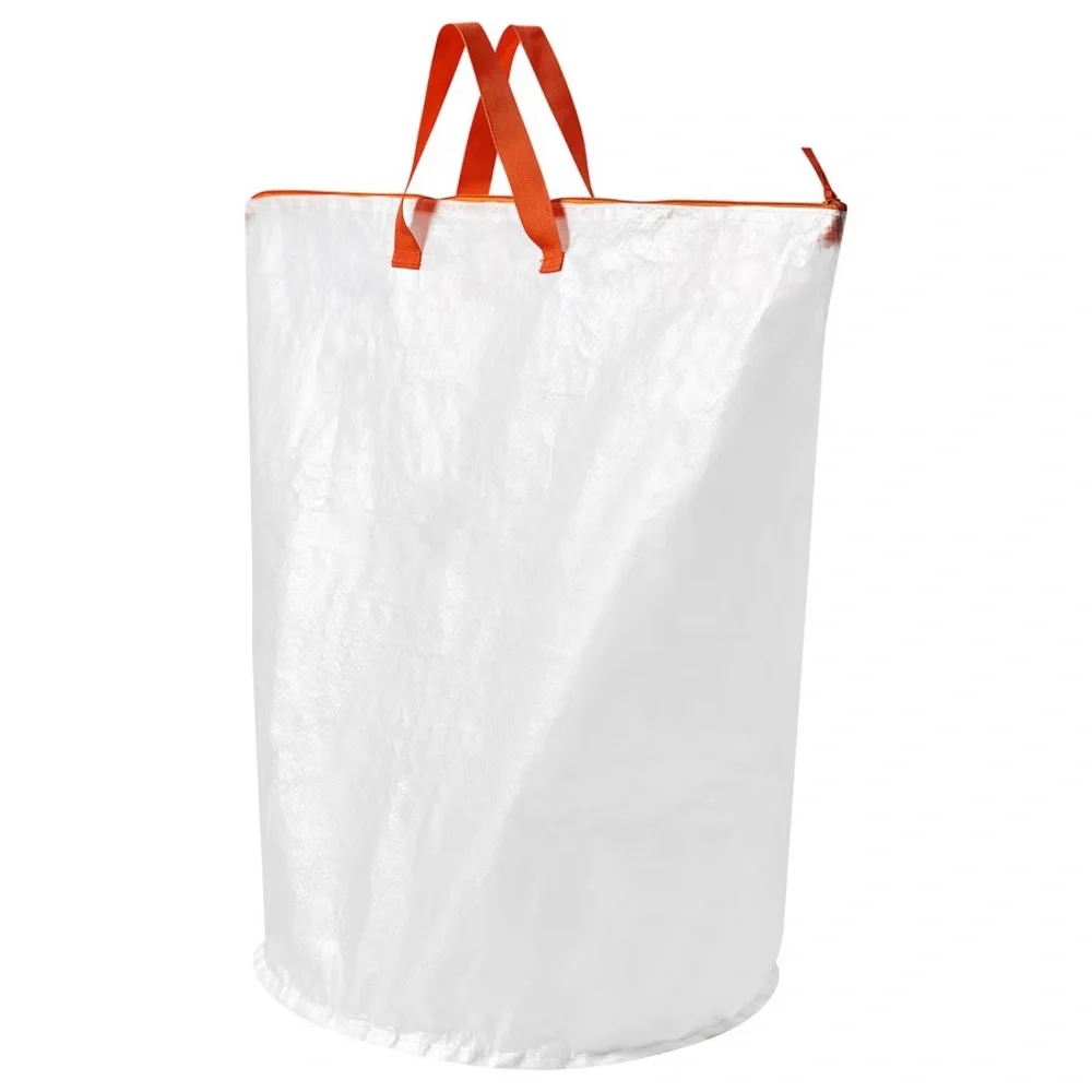 2 Large Laundry Tote Bag with Orange Handles
